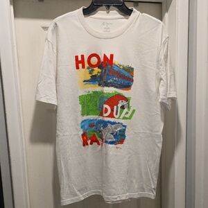 Acer White Graphic Tee